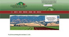 Desktop Screenshot of calgreens.org